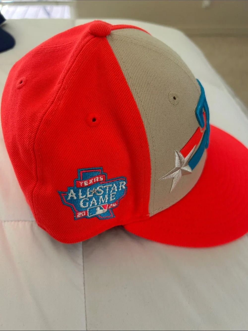 New Era 59FIFTY Red & Gray Fitted Baseball Cap